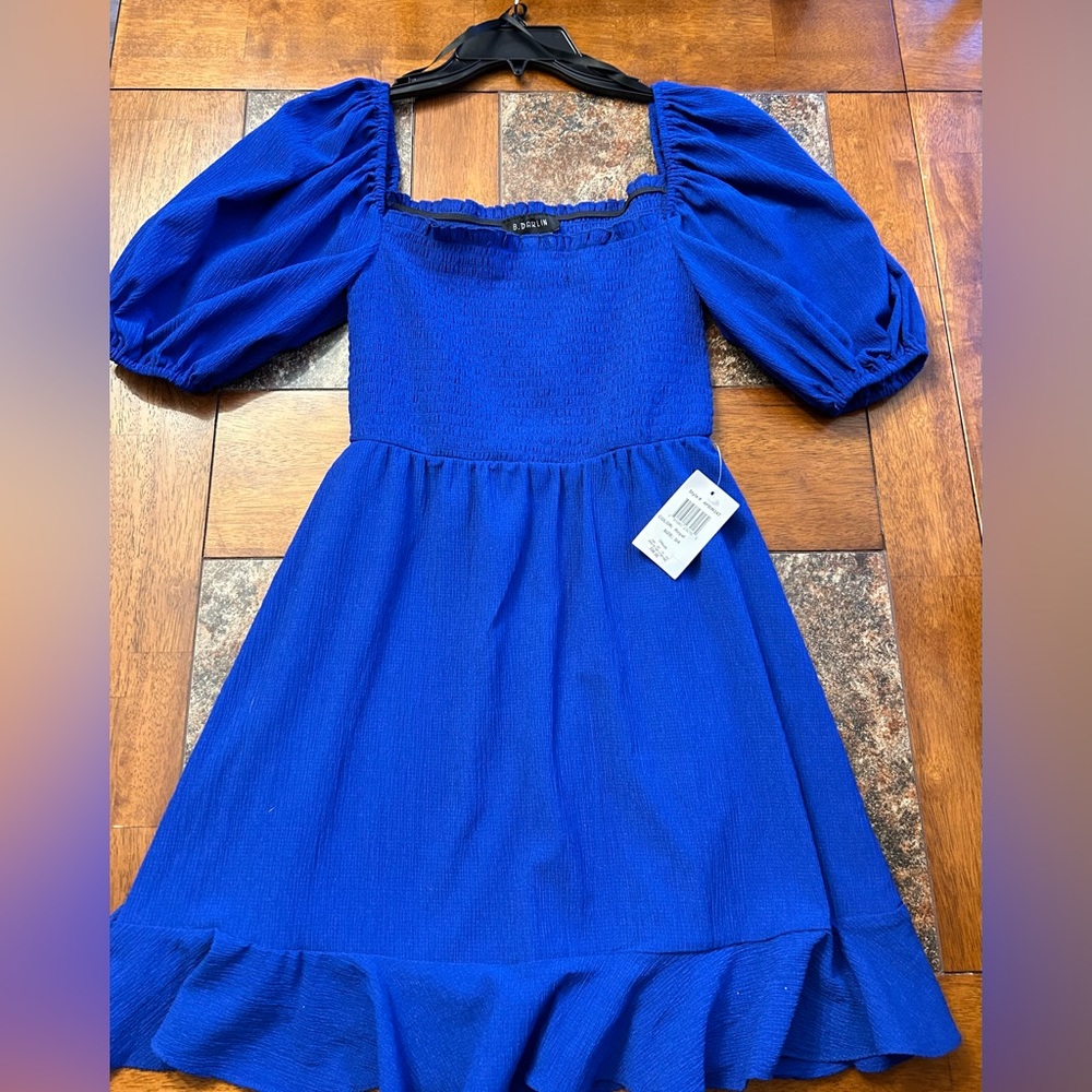 New with tags royal blue Bdarling 3/4. never worn